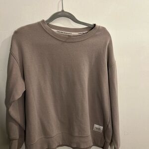 Calvin Klein Performance Beige Sweatshirt